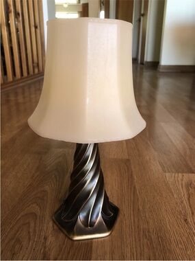 Classic Brass-Tone Decorative Tea Light Candle Holder